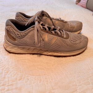 New Balance Light Gray Athletic Sneakers